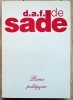 D.A.F. de Sade Pisma polityczne